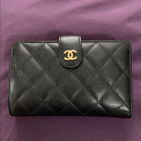 chanel french purse wallet